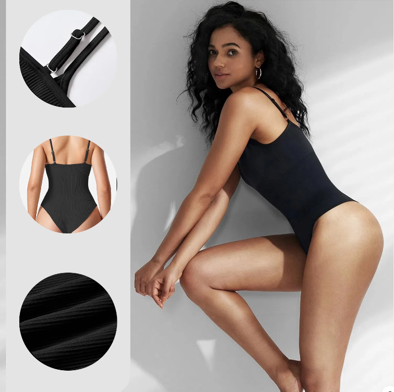 Sexy shoulder strap adjustable yoga suit jumpsuit European and American high elasticity base fashionable one-piece jumpsuit