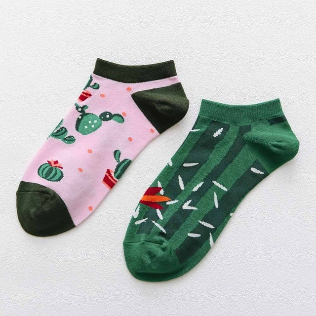 summer Trendy happy Socks men Cotton Boat Man Socks Interest Funny Originality Series harajuku ankle sock Animal fruit