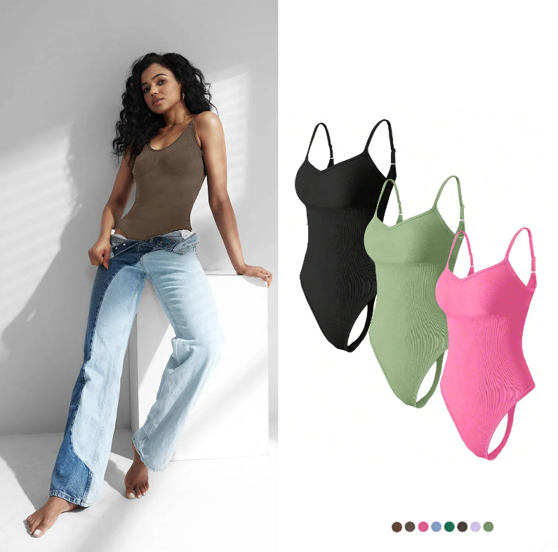 Sexy shoulder strap adjustable yoga suit jumpsuit European and American high elasticity base fashionable one-piece jumpsuit