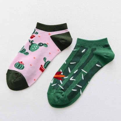 summer Trendy happy Socks men Cotton Boat Man Socks Interest Funny Originality Series harajuku ankle sock Animal fruit